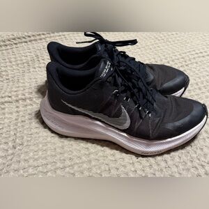 Nike Black and White Air Zoom Sneakers